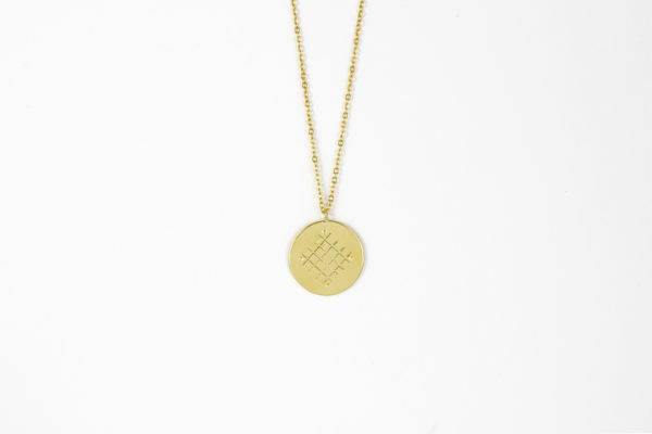 collier médaille créateurs made in france fait main ethnique