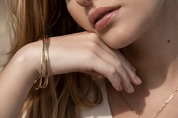 la_marque bracelet martelé bijoux créateur made in france