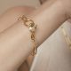 Bracelet grosse maille bijoux fait main bijoux créateur français