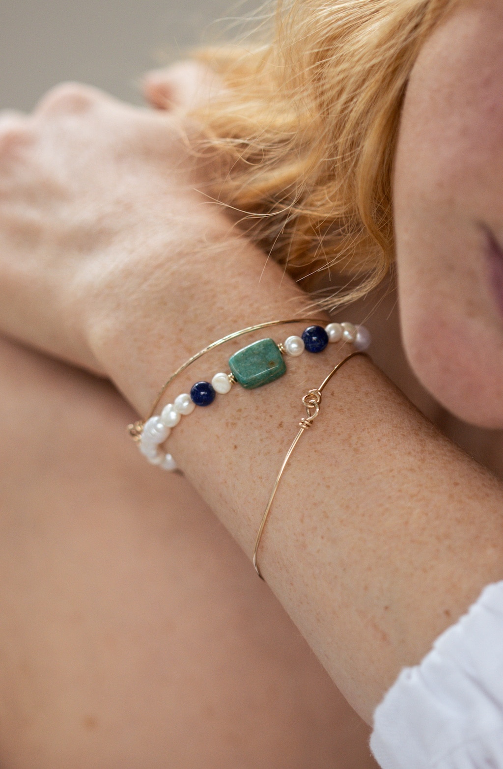 bracelet pierre fine et perles bijoux faits main made in France