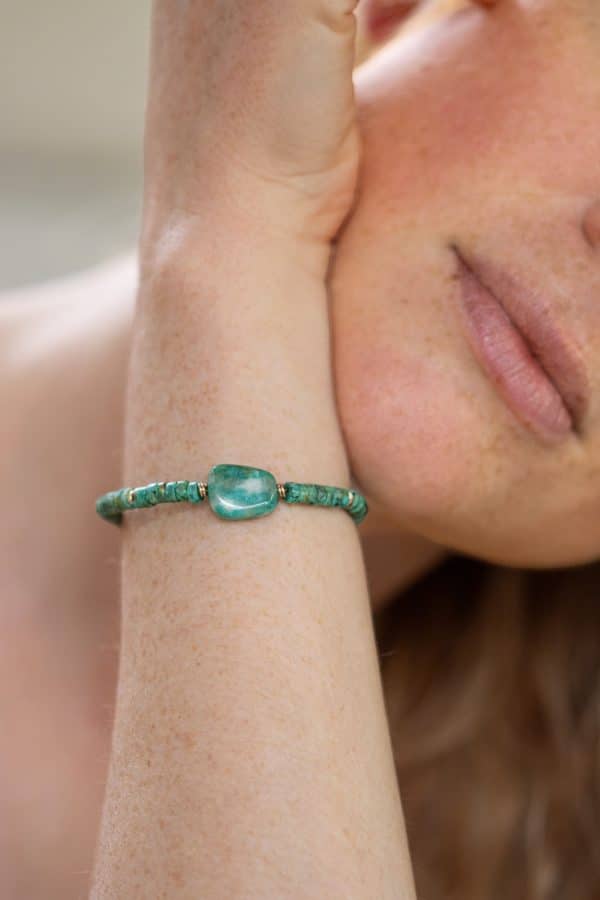 bracelet turquoise bijoux fait main made in France